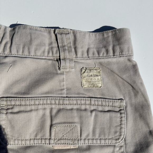 VTG Abercrombie & Fitch Shorts Women's Size 8 Tan 5" Utility Cargo High Rise Y2K - Picture 4 of 7